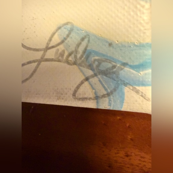 Signed Original Acrylic Abstract Paintings – “Ludi” – 10” x 10” Set of 2 - Picture 5 of 6